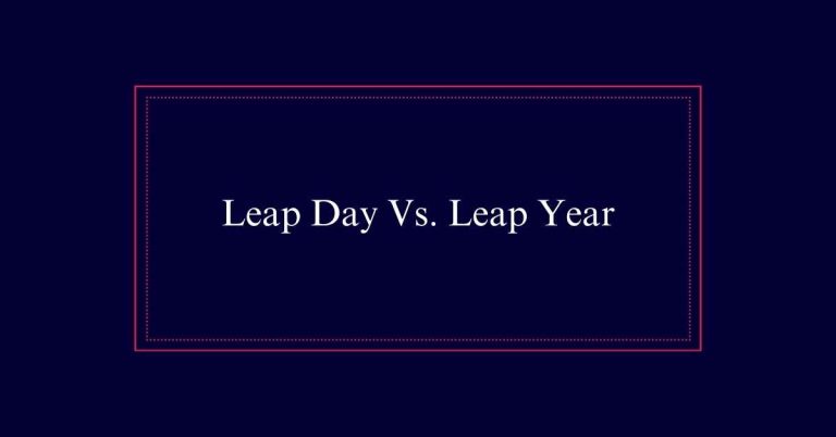 Leap Day and Leap Year meanings