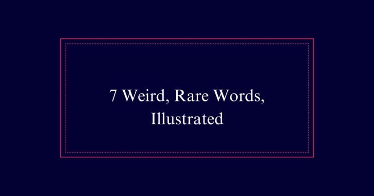 Rare Words