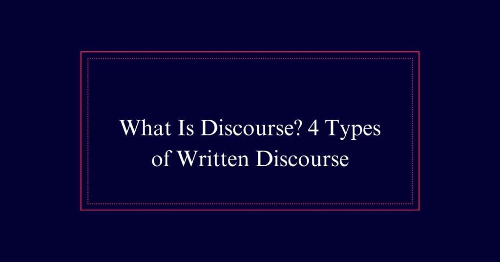 What Is Discourse