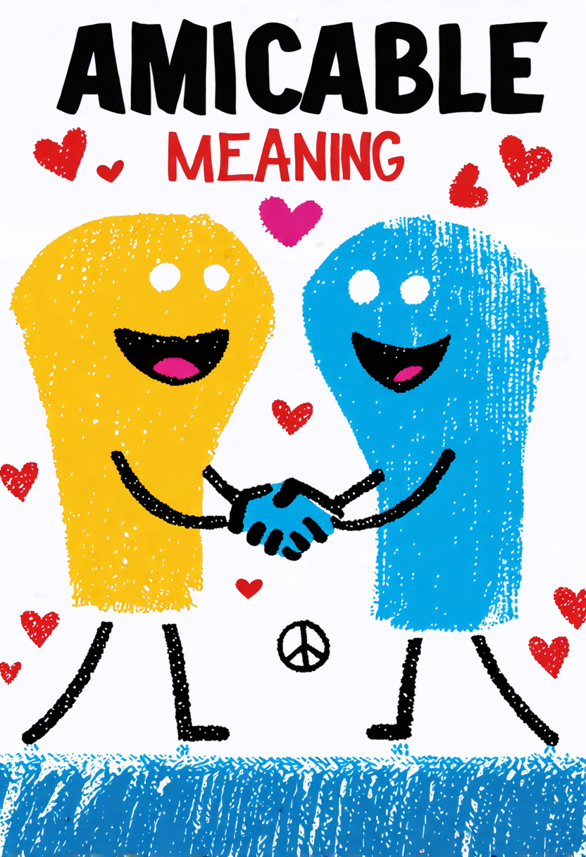 Amicable Meaning