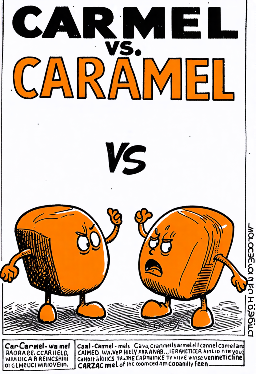 Carmel Vs Caramel