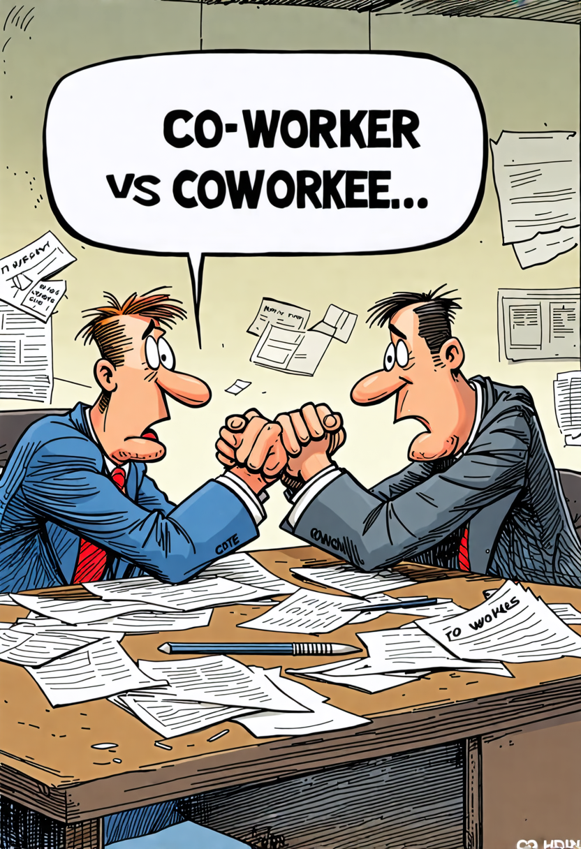 Co Worker Vs Coworker