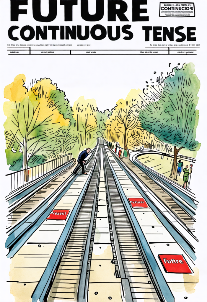 future continuous tense