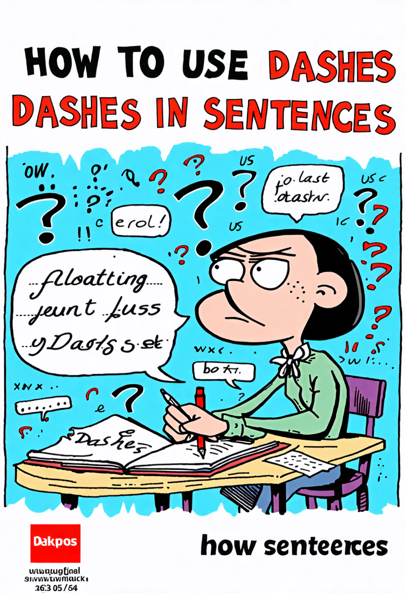 How To Use Dashes In Sentences