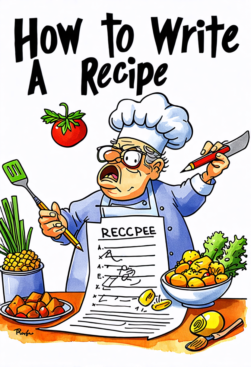 How To Write A Recipe