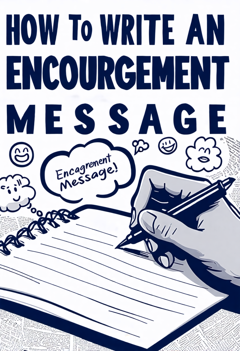 How To Write An Encouragement Message