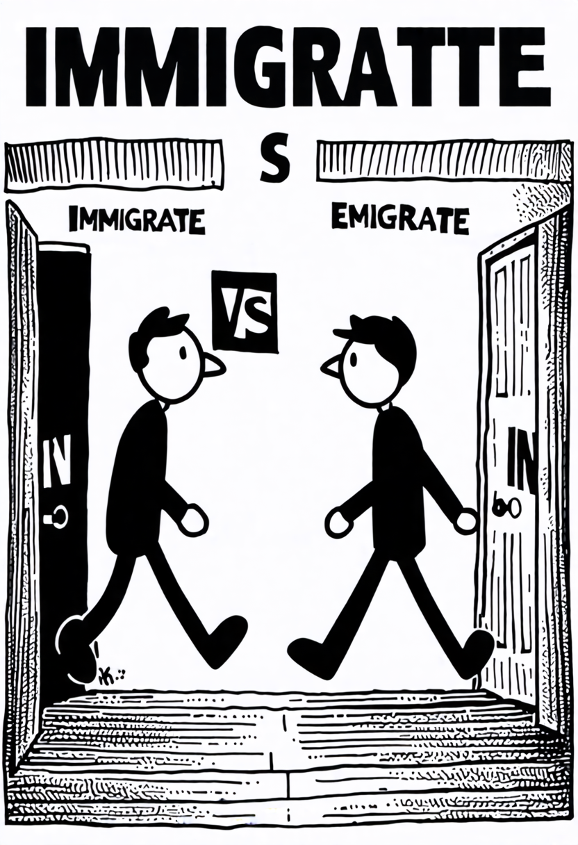 Immigrate Vs Emigrate