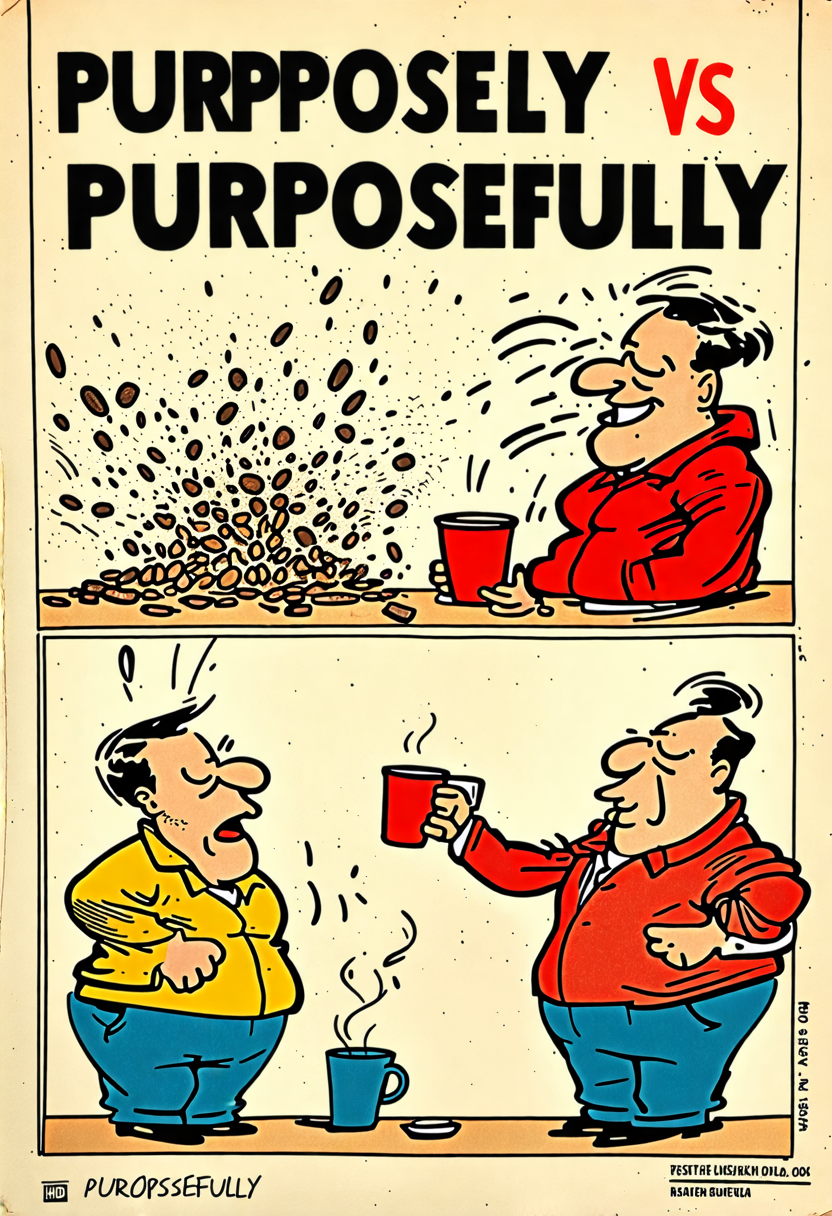 Purposely Vs Purposefully