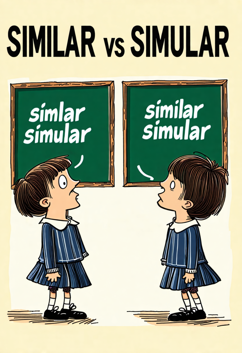 Similar Vs Simular