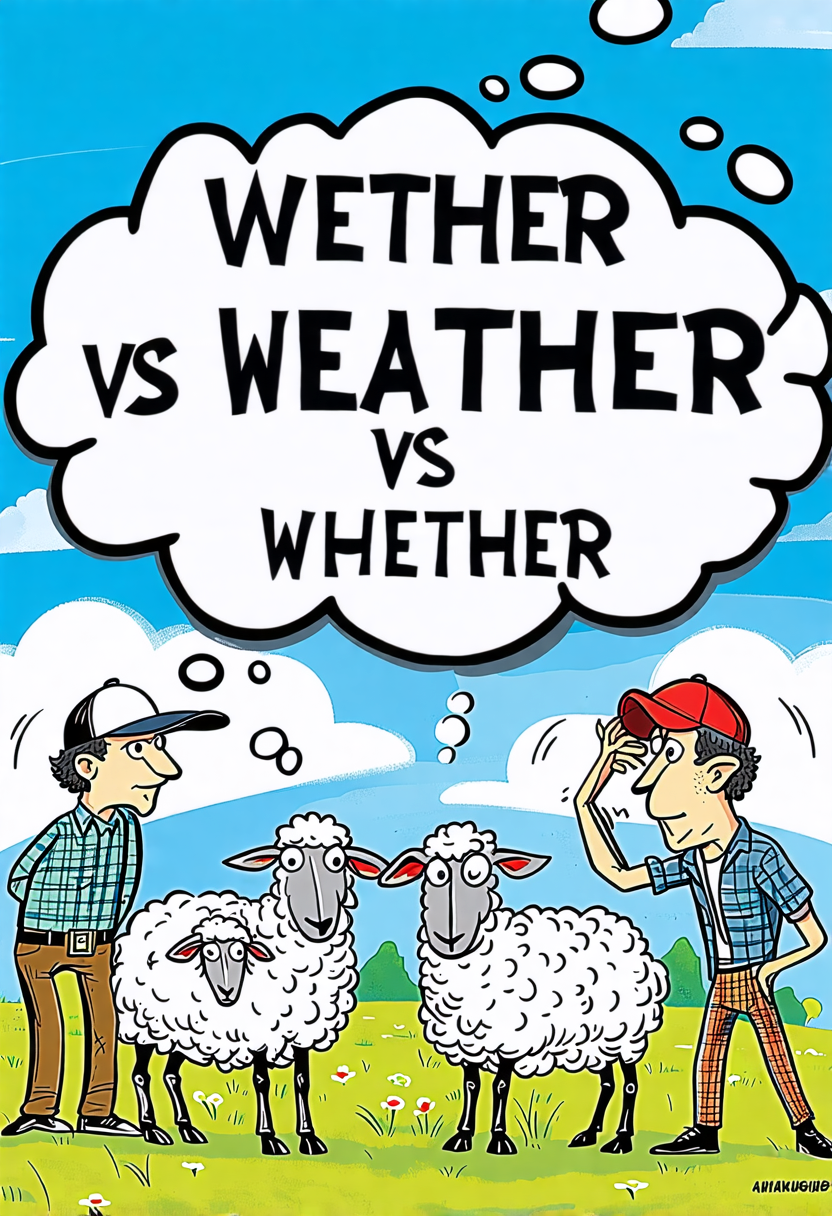 Wether Vs Weather Vs Whether