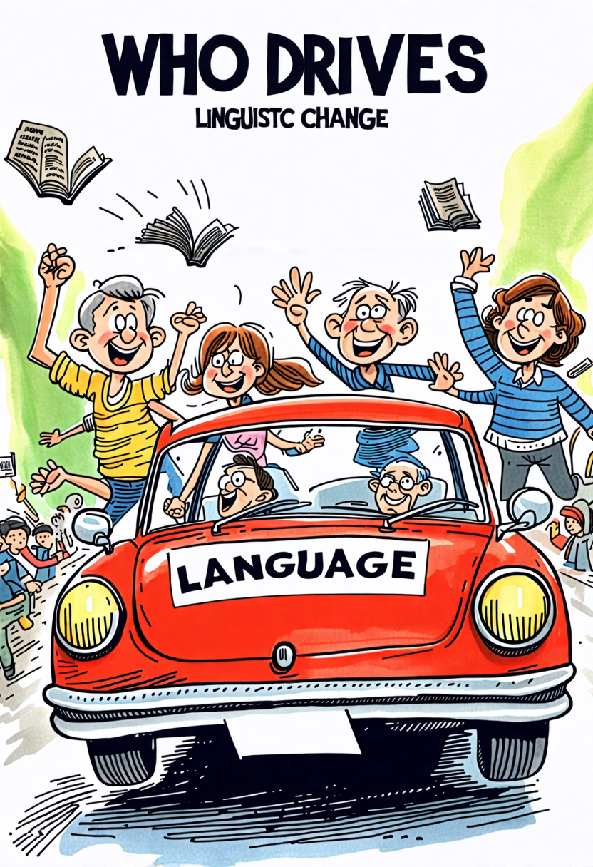 Who Drives Linguistic Change